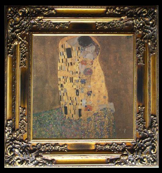 framed  Gustav Klimt The Kiss (mk20), Ta014
